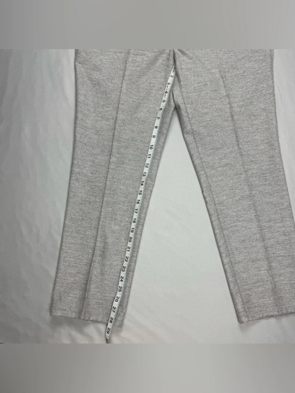 SuitSupply Mens Porto Int Trousers 38 x 28 Slim Fit Pure Wool Heathered Grey A2